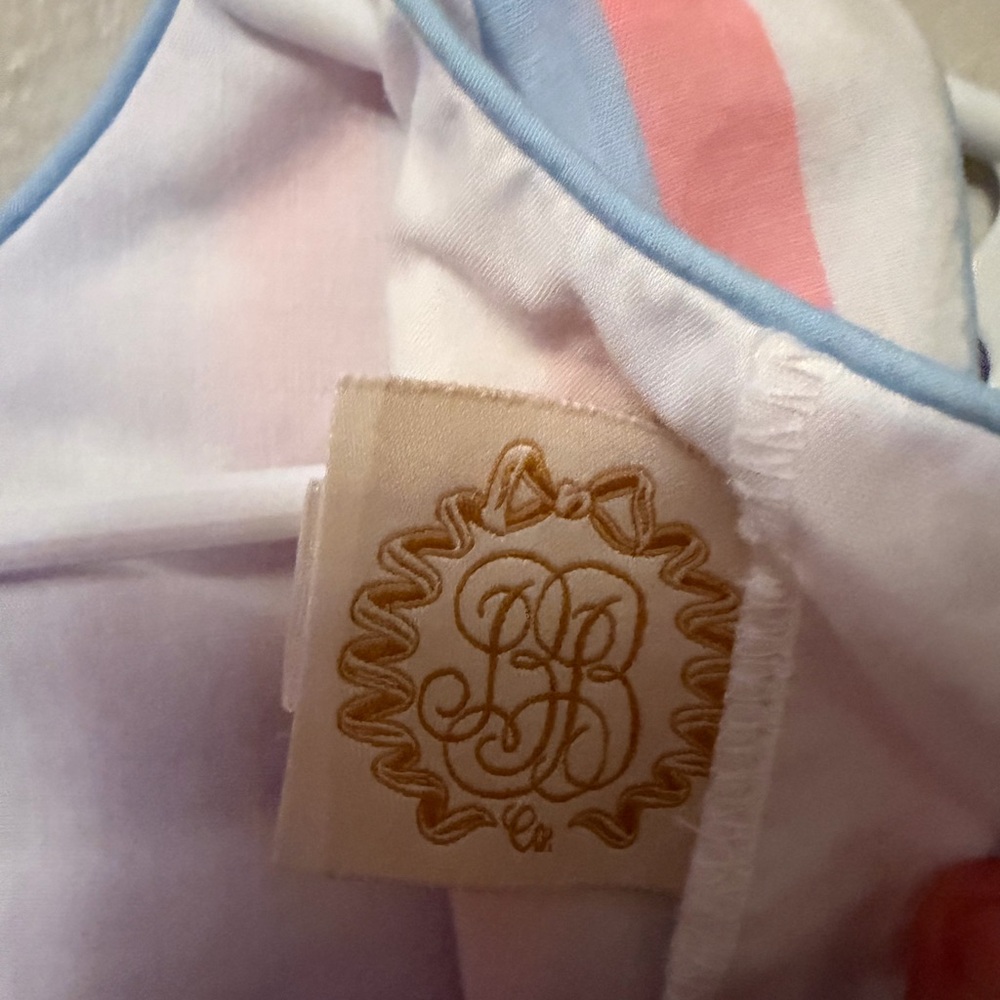 The Beaufort Bonnet Company Smocked Sailboat Bubble - Picture 3 of 4